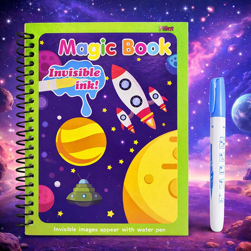 Carte de colorat Magică cu apă